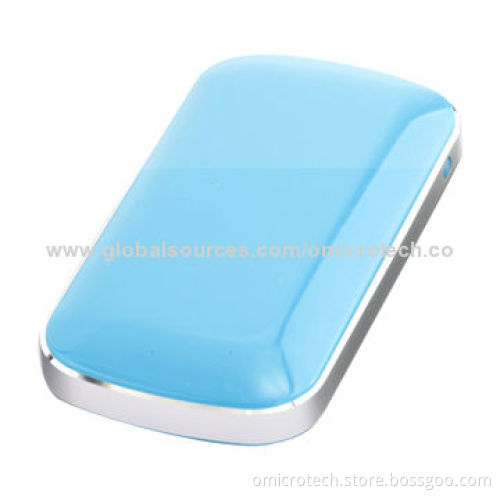 4,400mAh Fashionable Polymer Power Bank, Long Standby Time, Various Colors Available